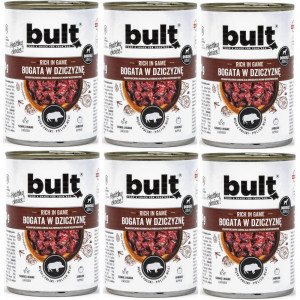 BULT Rich in game - Nassfutter für Hunde - 6x800 g