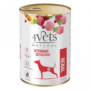 4VETS Natural Renal - nassfutter für Hunde - 400g