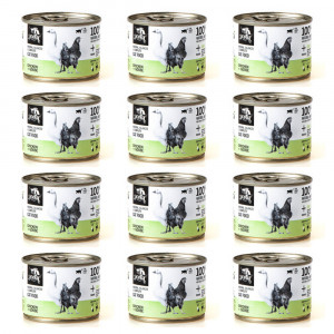 3COTY 29. Chicken and goose - nassfutter für Katzen - 12x180g