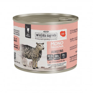 WIEJSKA ZAGRODA Lamb monoprotein - nassfutter für Katzen - 200g