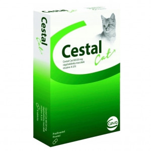  CEVA Cestal Cat - tabletten zur entwurmung für katzen - 8 stück