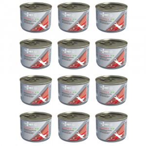 TROVET Renal & Oxalate RID Lamm – Nassfutter für Katzen – 12×200 g