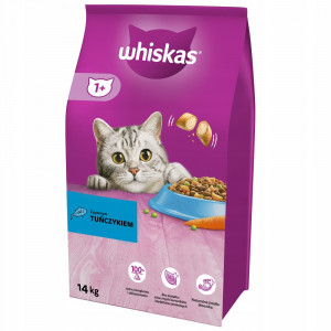 WHISKAS Adult with delicious tuna - trockenfutter für Katzen - 14kg