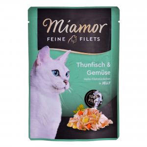 Miamor Katzen feuchtes Futter Thunfisch mit Gemüse 100 g