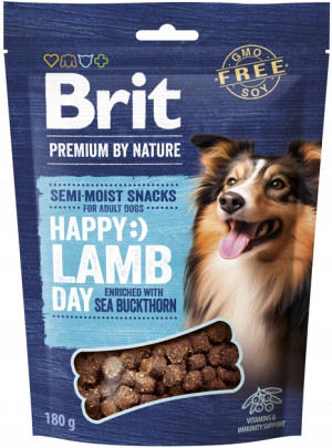 BRIT Premium Dog Snack Lamm mit Sanddorn – Hundesnack – 180 g