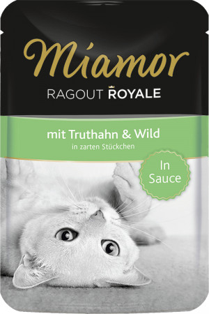 Miamor Ragout Royale in Sauce Truthahn & Wild