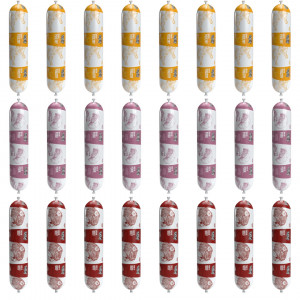 TUF TUF Bar MIX Flavours - Nassfutter für Hunde - 24x900g