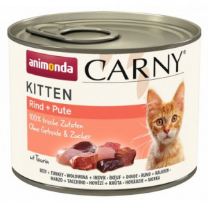 ANIMONDA Carny Kitten Beef with turkey - nassfutter für Katzen - 200g
