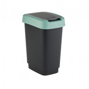 ROTHO Twist Green - mülleimer – 10l