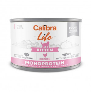 CALIBRA Cat Life Kitten Chicken - nassfutter für Katzen - 200g