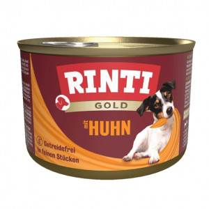 RINTI Gold Chicken - Nassfutter für Hunde - 185g