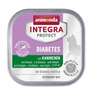 ANIMONDA Integra Protect Diabetes Rabbit - nassfutter für Katzen - 100g