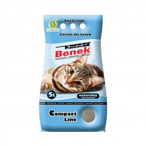 Certech Super Benek Compact Natural - Katzenstreu Klumpend 5 l