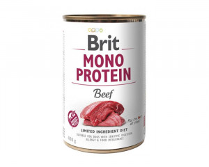 BRIT Mono Protein Beef - Nassfutter für Hunde - 400 g 