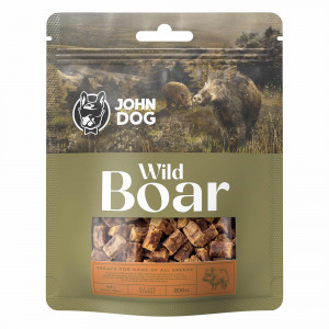 JOHN DOG Wild Boar - leckerli für hunde - 200g