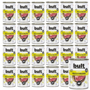 BULT Rich in beef - Nassfutter für Hunde - 24x400g