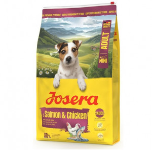 JOSERA Mini Salmon & Chicken - trockenfutter für Hunde - 10kg