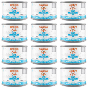 CALIBRA Cat Life Adult Chicken - Nassfutter für Katzen - 12x200g