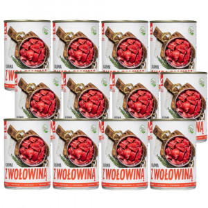 TUF TUF Rindfleisch Nassfutter für Hunde - 12x400g