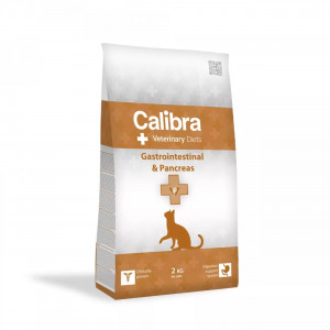 CALIBRA Veterinary Diets Cat Gastrointestinal & Pancreas - trockenfutter für Katzen - 2kg