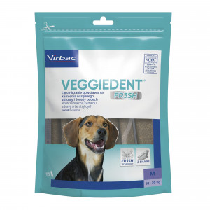 VIBRAC Veggiedent Fresh M - leckerli für hunde - 352,5g