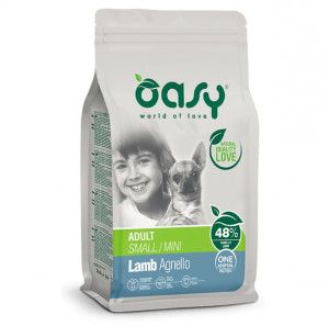OASY One Animal Protein Adult Small/Mini Lamb - trockenfutter für Hunde - 2,5kg