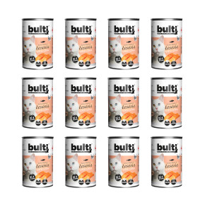 BULTI Rich in salmon - nassfutter für Katzen - 12x400g