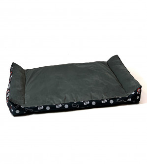 GO GIFT Rex graphit XL - Haustierbett - 97 x 67 x 8 cm