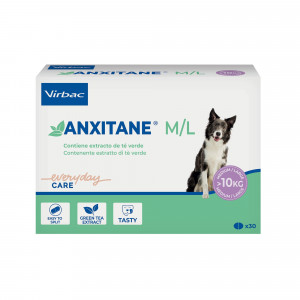 VIRBAC Anxitane Medium & Large - beruhigungsmittel für hunde - 30 tabletten