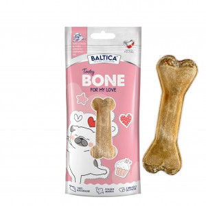 BALTICA Tasty bone for my love Beef tripe - leckerli für hunde - 12cm