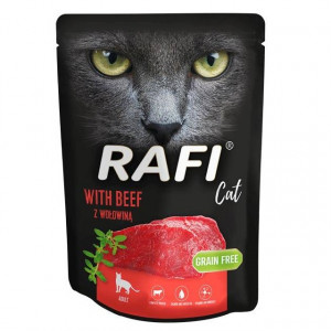 DOLINA NOTECI RAFI CAT Rind - Nassfutter für Katzen 300 g