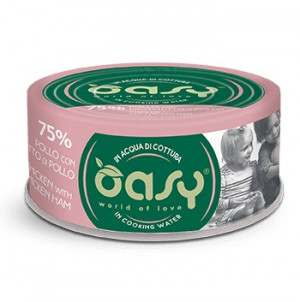 OASY More Love Chicken with ham - nassfutter für Katzen - 70g