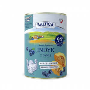 BALTICA Smaki regionów Turkey with pumpkin - Nassfutter für Hunde - 400g