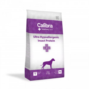 CALIBRA Veterinary Diets Ultra Hypoallergenic Insect - Trockenfutter für Hunde - 2 kg