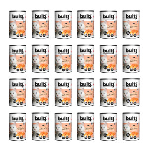 BULTI Rich in salmon - nassfutter für Katzen - 24x400g