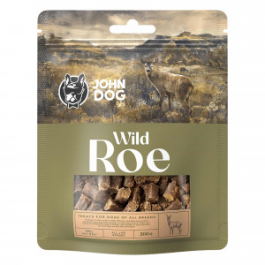 JOHN DOG Wild roe - leckerli für hunde - 200g