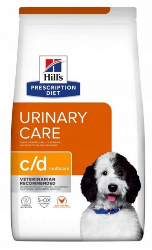 HILL'S PRESCRIPTION DIET Urinary Care Canine c/d Multicare Hundetrockenfutter Huhn 4 kg