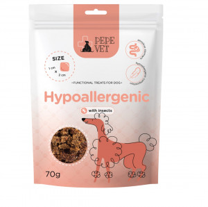 PEPE Vet Hypoallergenic Insect - leckerli für hunde - 70g