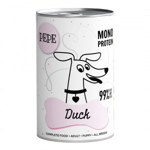 PAKA ZWIERZAKA Pepe Duck - Nassfutter für Hunde - 400g