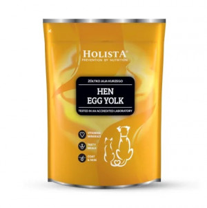 HOLISTA Hen egg yolk - nahrungsergänzungsmittel für hunde und katzen - 500g