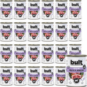 BULT Rich in lamb - Nassfutter für Hunde - 24x800 g