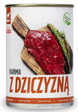 TUF TUF Venison food - Nassfutter für Hunde - 400 g