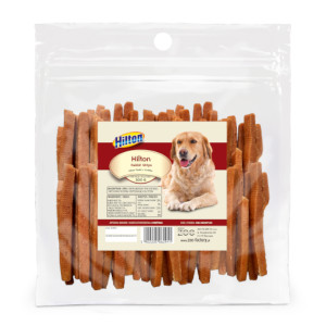 HILTON Kaninchenstreifen – Leckerbissen für Hunde – 500 g
