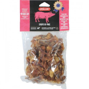 ZOLUX Schweinefleisch-Streifen - Hundeleckerli - 500g