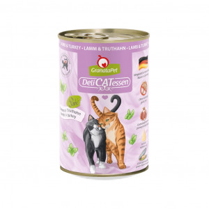 GRANATAPET DeliCATessen Lamb and turkey - nassfutter für Katzen - 400g