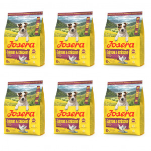 JOSERA Mini Salmon & Chicken - trockenfutter für Hunde - 6x900g