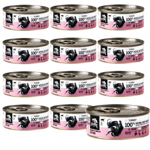 3COTY Turkey - nassfutter für Katzen - 12x80g