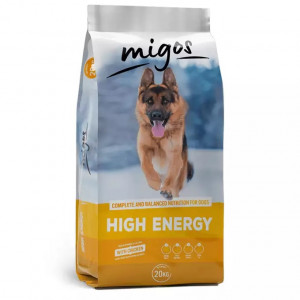 MIGOS High Energy Chicken - trockenfutter für Hunde - 20kg
