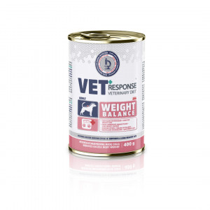 VET RESPONSE Weight balance - Nassfutter für Hunde - 400g