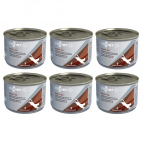 TROVET Hepatic HLD mit Hühnerfleisch – Nassfutter für Katzen – 6×200 g